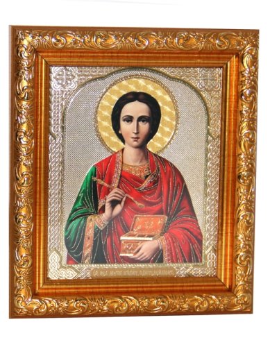 Иконы Пантелеимон целитель икона (14 х 16 см)