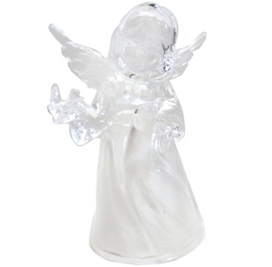 Утварь и подарки Фигурка ангела с подсветкой (7 х 9,5 см)