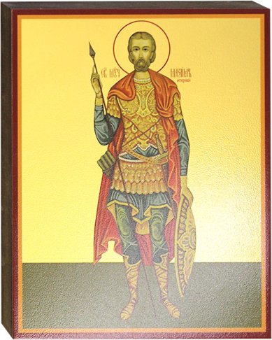 Иконы Максим Антиохийский, икона на дереве 14 х 18 см