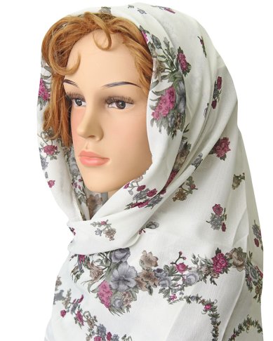 Утварь и подарки Платок из батиста (100 х 100 см)