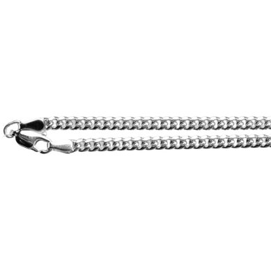 Ювелирные изделия Панцирь цепь серебряная 925 размер 55.0 родирование