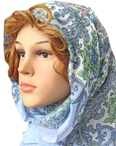 Утварь и подарки Платок (хлопок, 75 х 75 см)