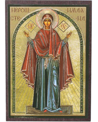 Иконы Нерушимая Стена икона на МДФ (6,3 х 9 см)