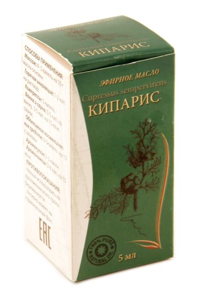 Утварь и подарки Эфирное масло «Кипарис» (5 мл, Крым Дар)
