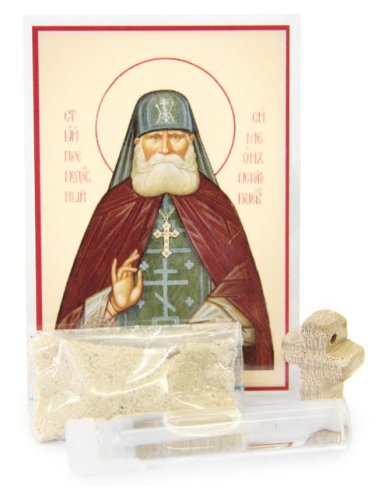 Утварь и подарки Набор со святым маслом, Симеон Псково-Печерский преподобный