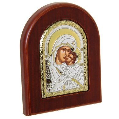 Иконы Сладкое Лобзание, икона Божией Матери, 7 х 9 см