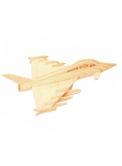 Утварь и подарки Сборная деревянная модель самолета «Истребитель ПО37»