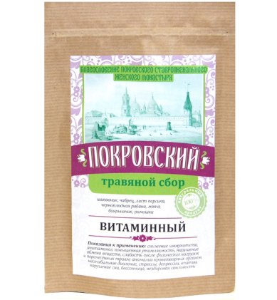 Натуральные товары Монастырский травяной сбор Покровский «Витаминный» (50 г)