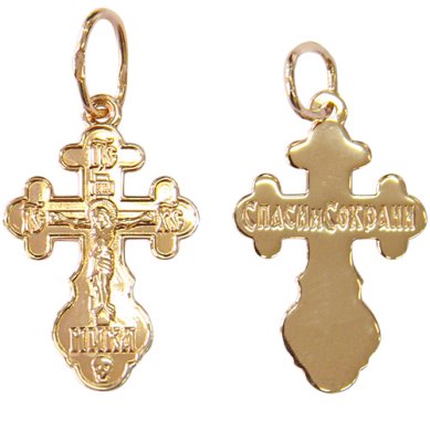 Ювелирные изделия Крест из золота 585