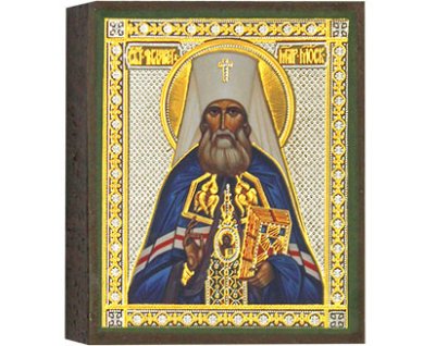 Иконы Святитель Филарет, митрополит Московский, икона 6 х 7 см