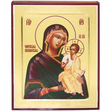 Иконы Чирская икона Божией Матери на дереве (12,5 х 16 см)