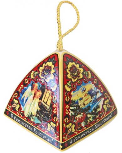 Утварь и подарки Колокольчик рождественский (фарфор)