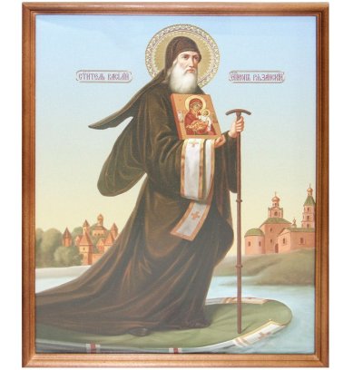 Иконы Василий Рязанский святитель икона (32 х 42 см, Софрино)