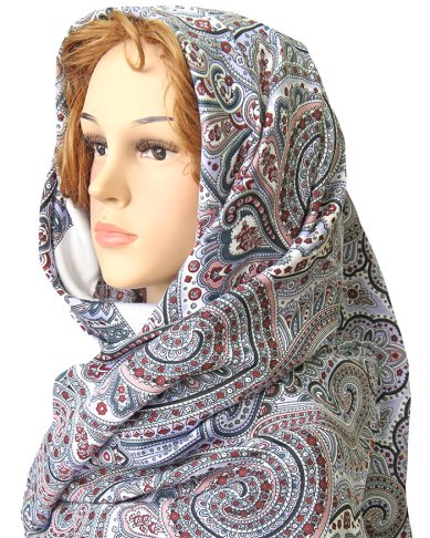 Утварь и подарки Платок с бахромой, шерсть, 120 х 120 см