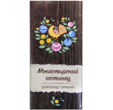 Натуральные товары Шоколад Монастырский гостинец горький (100 г)