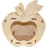Утварь и подарки Деревянная кормушка «Яблокок» для сборки и раскраски