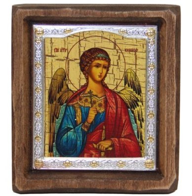 Иконы Ангел Хранитель икона (8 х 9 см)