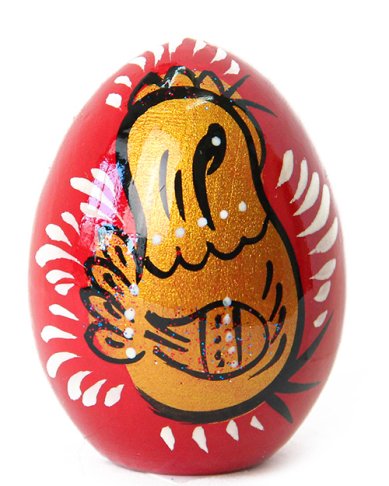 Утварь и подарки Яйцо деревянное с росписью