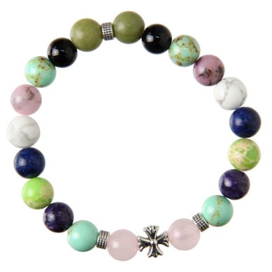 Утварь и подарки Браслет из натуральных камней самоцветов, d=8мм