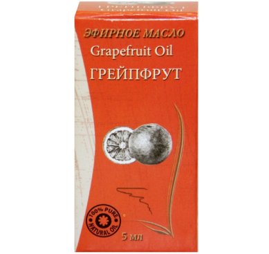 Утварь и подарки Эфирное масло «Грейпфрут» (5 мл, Крым Дар)