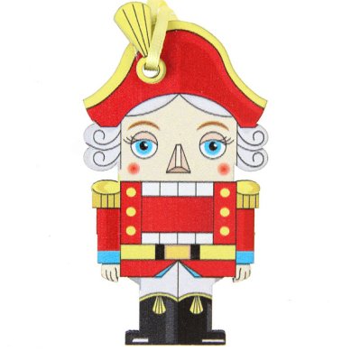 Утварь и подарки Подвеска деревянная рождественская