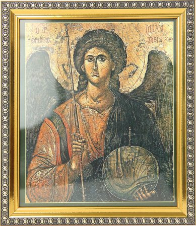 Иконы Михаил Архангел икона (18 х 21 см)