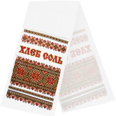 Утварь и подарки Рушник «Хлеб Соль» №3 (п/э, 36 х 150 см)