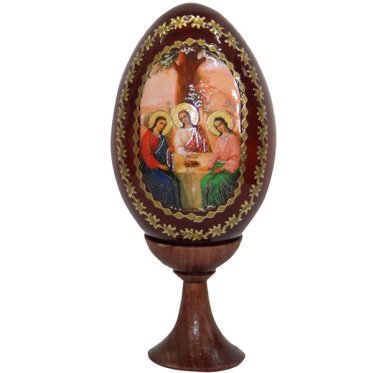 Утварь и подарки Яйцо среднее на подставке «Пресвятая Троица»