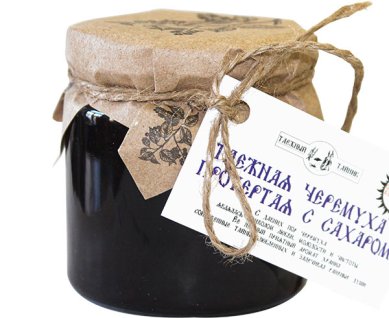 Натуральные товары Варенье «Таежная черемуха протертая с сахаром», 240 г