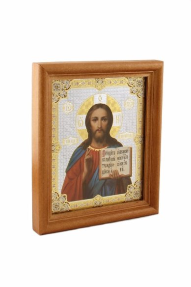 Иконы Господь Вседержитель икона под стеклом (13 х 16 см, Софрино)