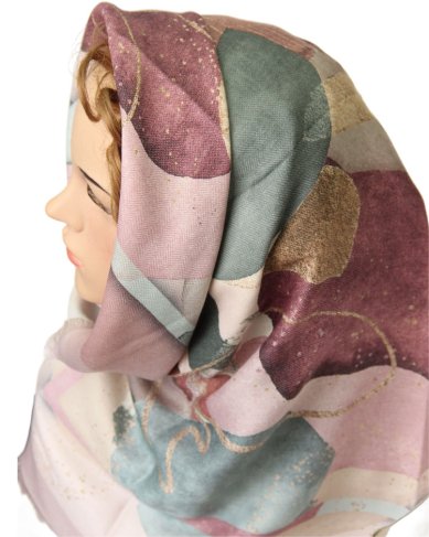 Утварь и подарки Платок (80% шерсть, 20% вискоза, 100 х 100 см)