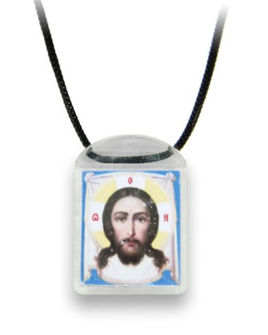 Утварь и подарки Ладанка-образок «Спас Нерукотворный» (пластик)