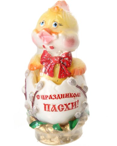 Утварь и подарки Свеча декоративная пасхальная «Цыпленок»