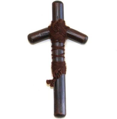 Утварь и подарки Храмовый крест святой Нины (малый, 15,5 х 8 см)