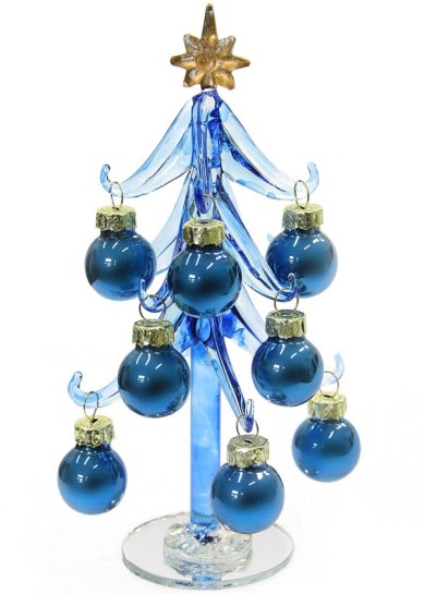 Утварь и подарки Рождественский сувенир «Ёлочка с шарами», высота 15,5 см