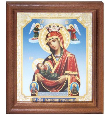 Иконы Млекопитательница икона Божией Матери (13 х 16 см, Софрино)