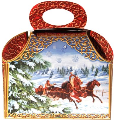 Утварь и подарки Коробка подарочная рождественская «Зима»