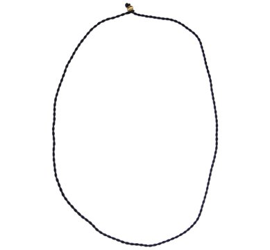 Утварь и подарки Гайтан шелковый, плетеный с замком из петельки и узла (длина 65 см)