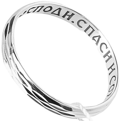 Ювелирные изделия Кольцо из серебра, штампованное, алмазная огранка, 18 размер