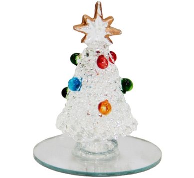 Утварь и подарки Рождественский сувенир «Елочка с новогодними игрушками» (высота 6 см)