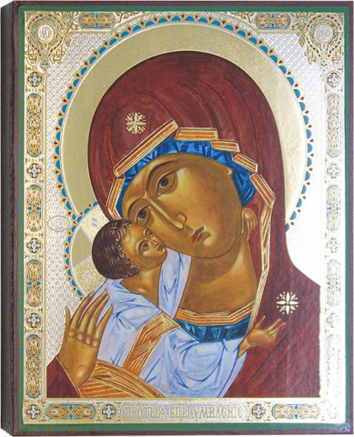 Иконы Умиление, икона Божией Матери, 17 х 21 см