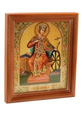 Иконы Екатерина великомученица икона (13х16 см, Софрино)
