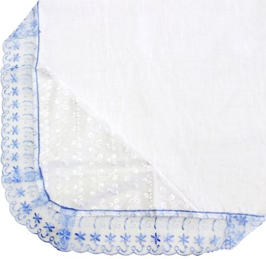 Утварь и подарки Уголок, гипюр, рюша (75 х 75 см)