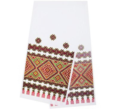 Утварь и подарки Рушник «Цветной орнамент» (п/э, 35,5 х 148 см)