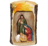Утварь и подарки Рождественская композиция «Рождество Христово» с подсветкой