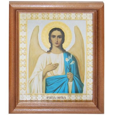 Иконы Гавриил Архангел икона (13 х 16 см, Софрино)
