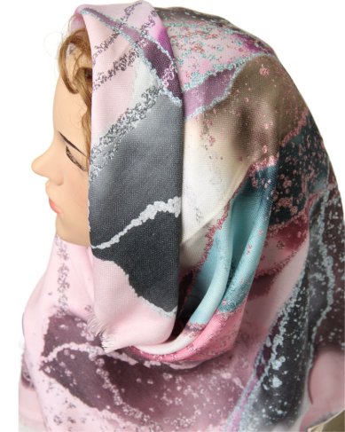 Утварь и подарки Платок (80% шерсть, 20% вискоза, 100 х 100 см)