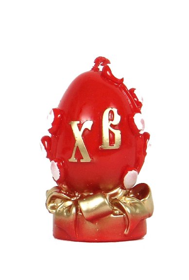 Утварь и подарки Свеча декоративная «Пасхальное яйцо с вербой»