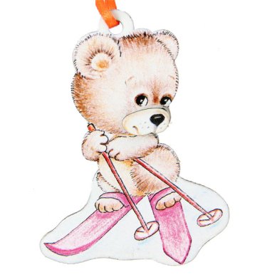 Утварь и подарки Подвеска деревянная рождественская