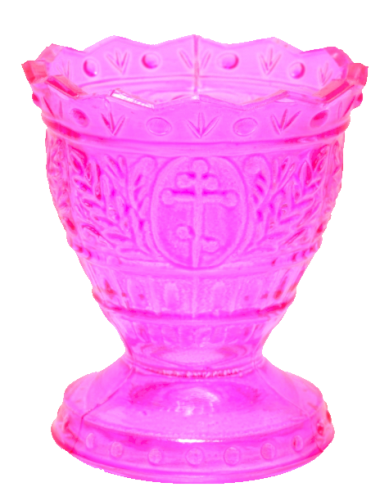 Утварь и подарки Лампада настольная на ножке «Лилия»